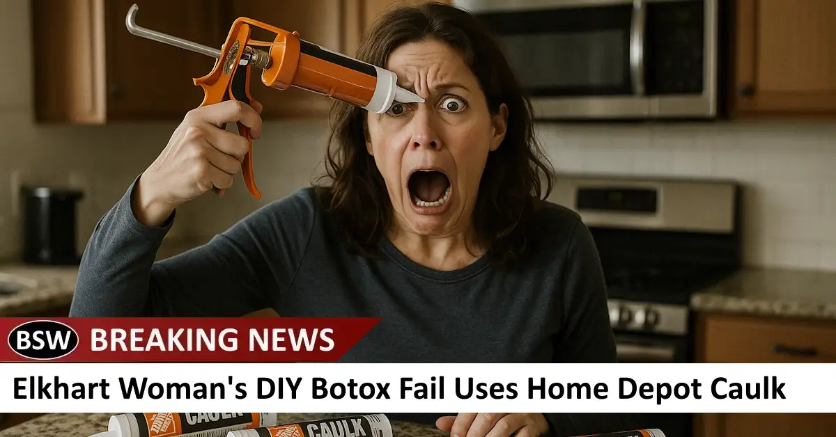 Elkhart Woman's DIY Botox Fail Uses Home Depot Caulk